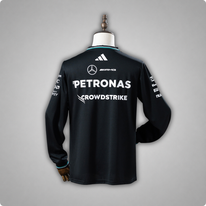 2025 Mercedes AMG Petronas Black Long Sleeve