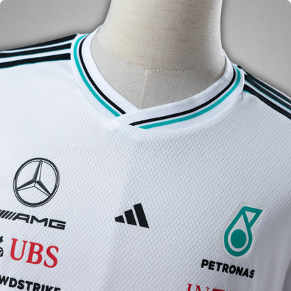 2025 Mercedes AMG Petronas White Long Sleeve