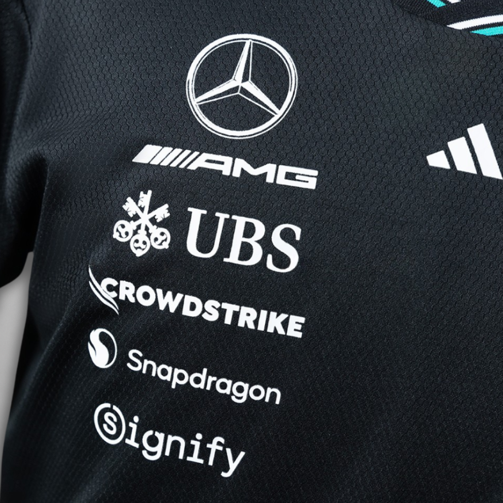 2025 Mercedes AMG Petronas Black Long Sleeve